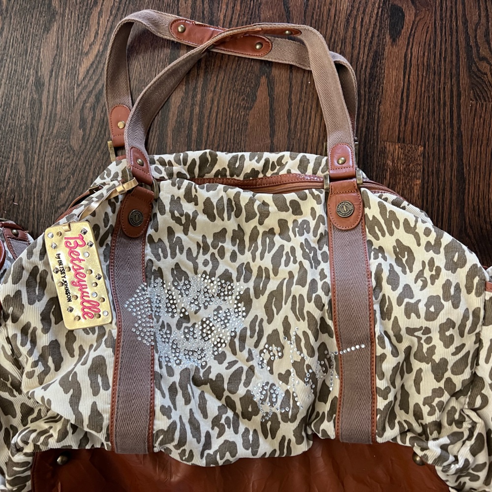 Betsy Johnson travel bag